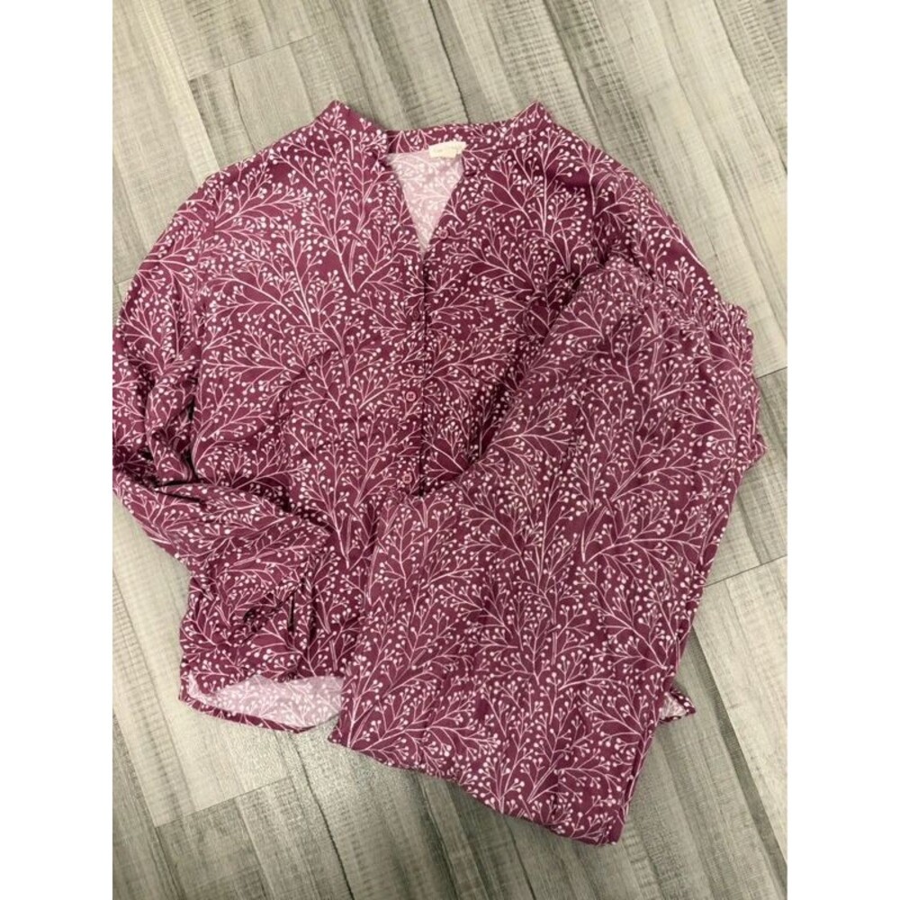 Women garnet hill pajamas size large